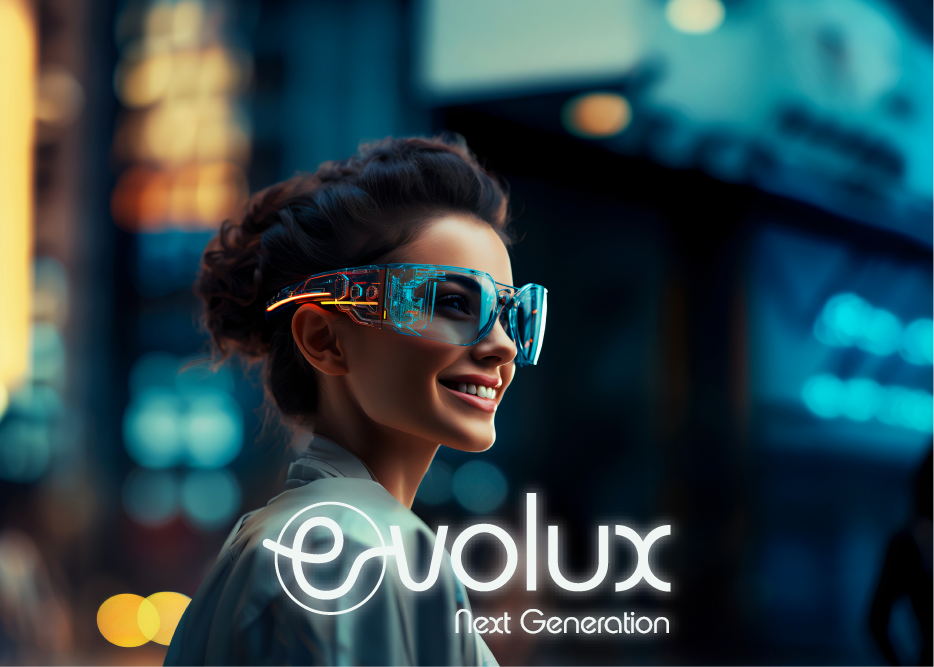 Représentation d’un verre progressif Evolux