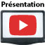 Icône présentation Youtube