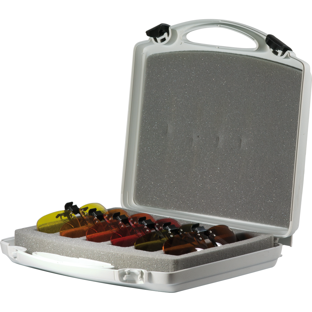 [VFC1P1] Filterkoffer Set therapeutische polarisierte Clip-Ons