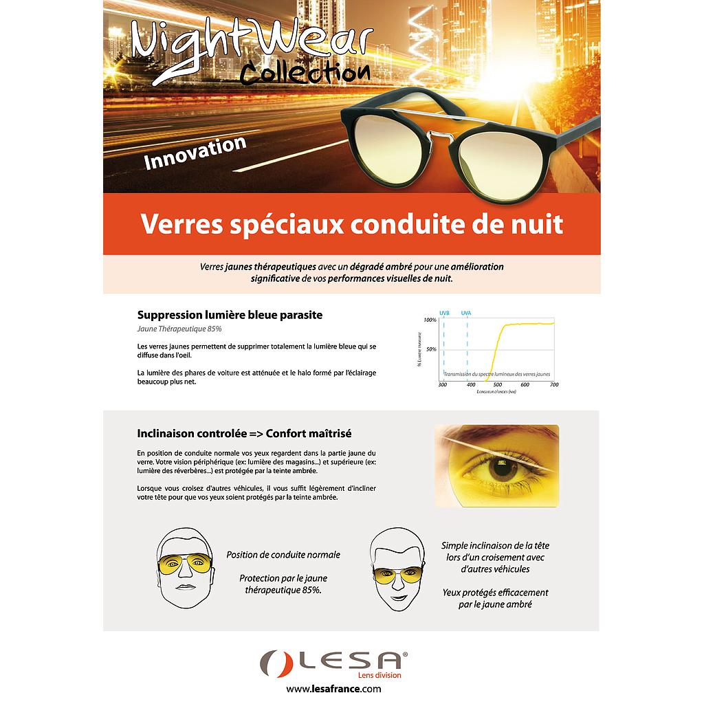 Affiche "NightWear" 610x400mm 
