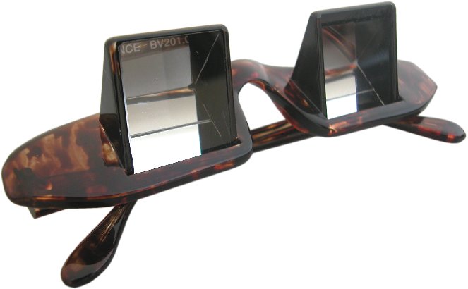Prismenbrille für den Aufenthalt im Bett