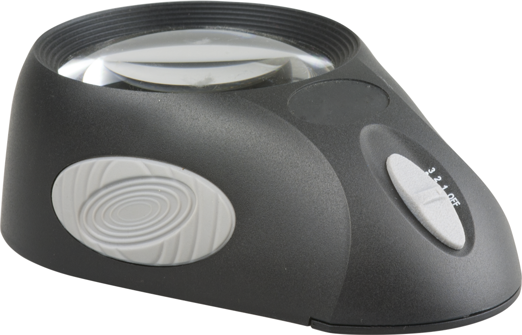 Lupa de sobremesa Illumax 4x