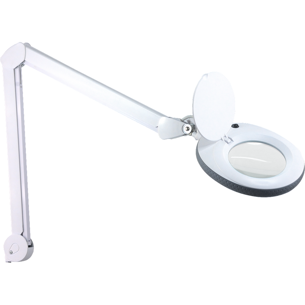 LaboLupe EASY-Lupe am Schraubstock LED