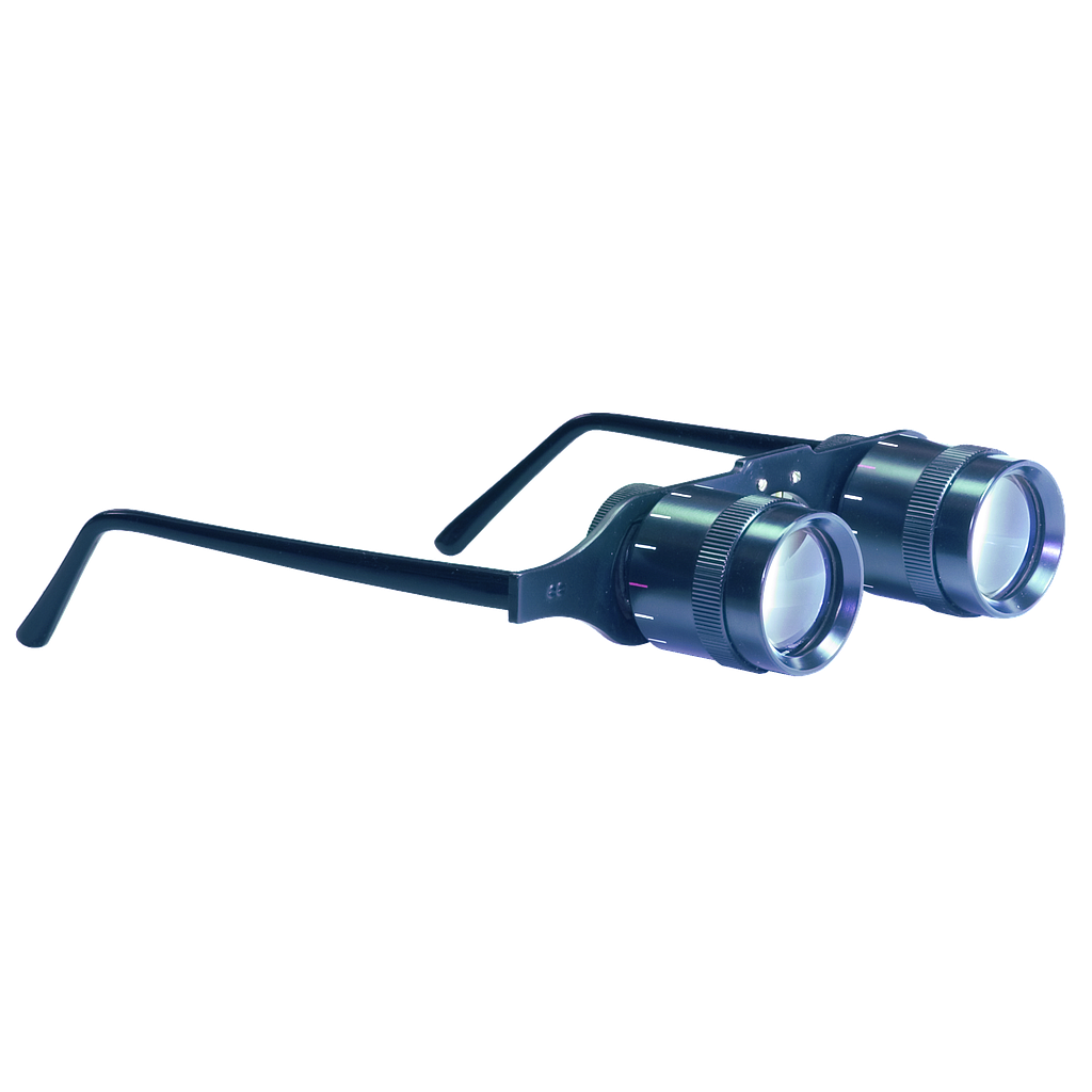 Galilei-Brille, regulierbar 2.5x