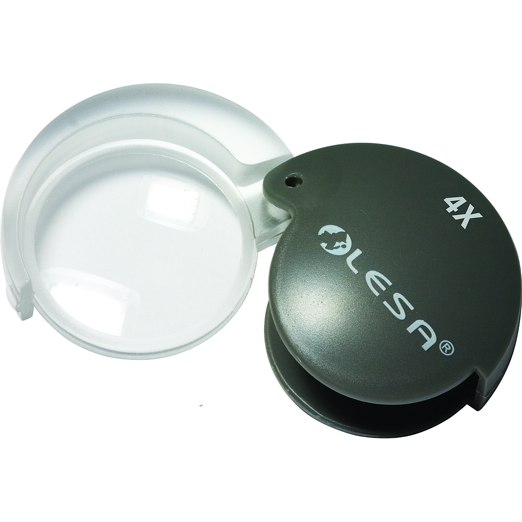 Lupa de bolsillo asférica