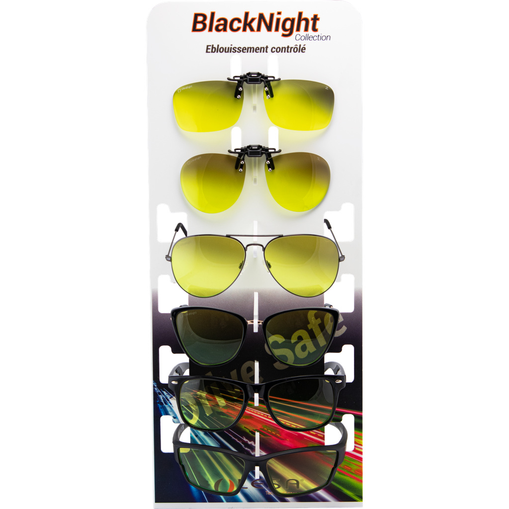 [TOFCM.UND] Totem Unisex Clip-on / Black Night Frames