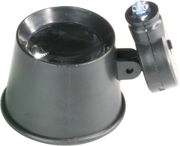 Beleuchtete Uhrmacherlupe