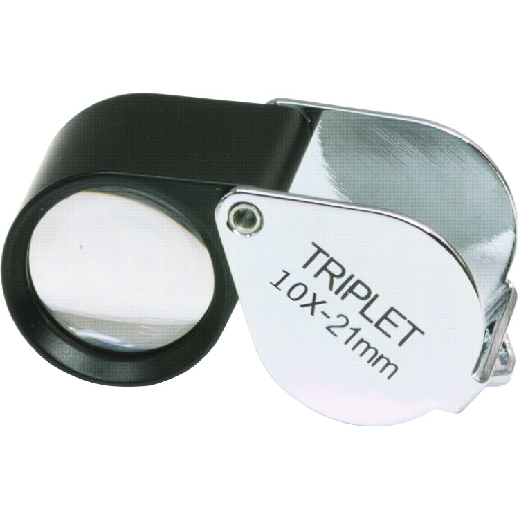 [L4805.10] Loupe de Bijoutier Triplet (10x)