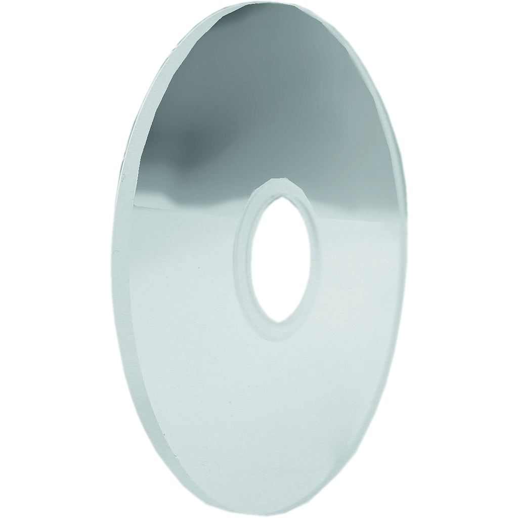Polycarbonate mounting disc