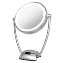 Illuminated & Rechargeable Magnifying mirror 