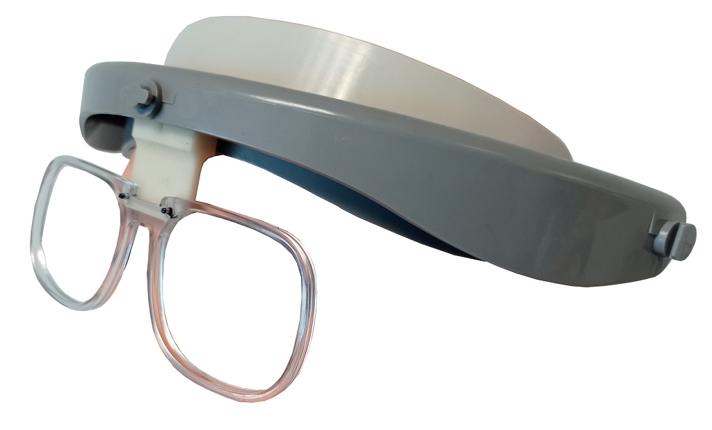 Contactless eyeglass holder