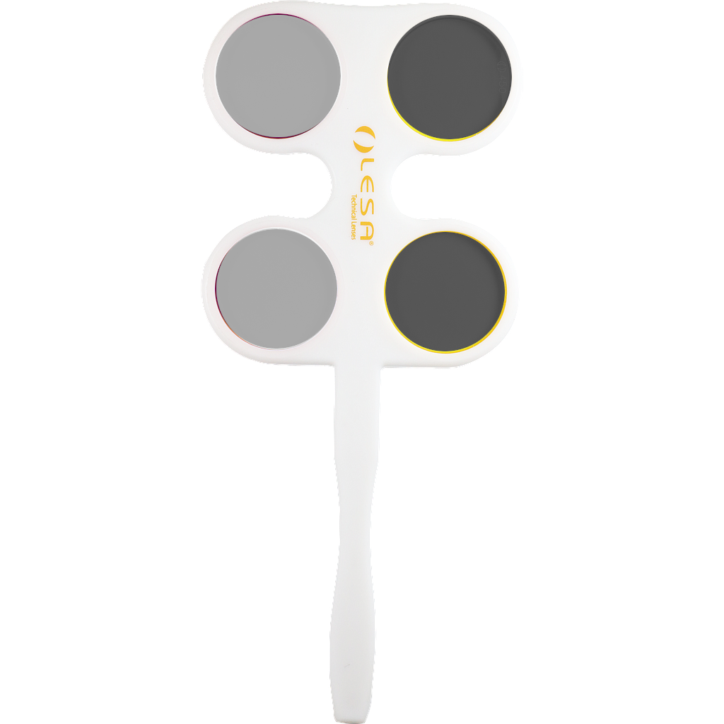 Dual-sided handheld: Polarization