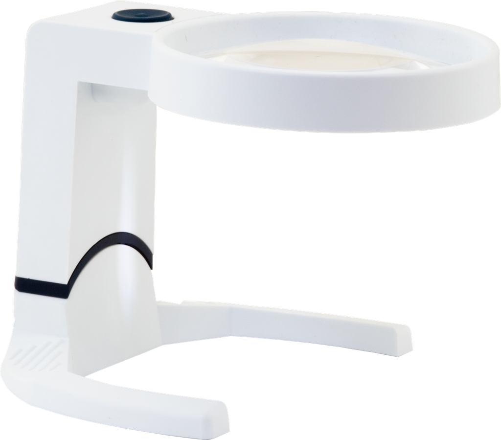 Hi-Power Lighted Stand Magnifier ∅80mm