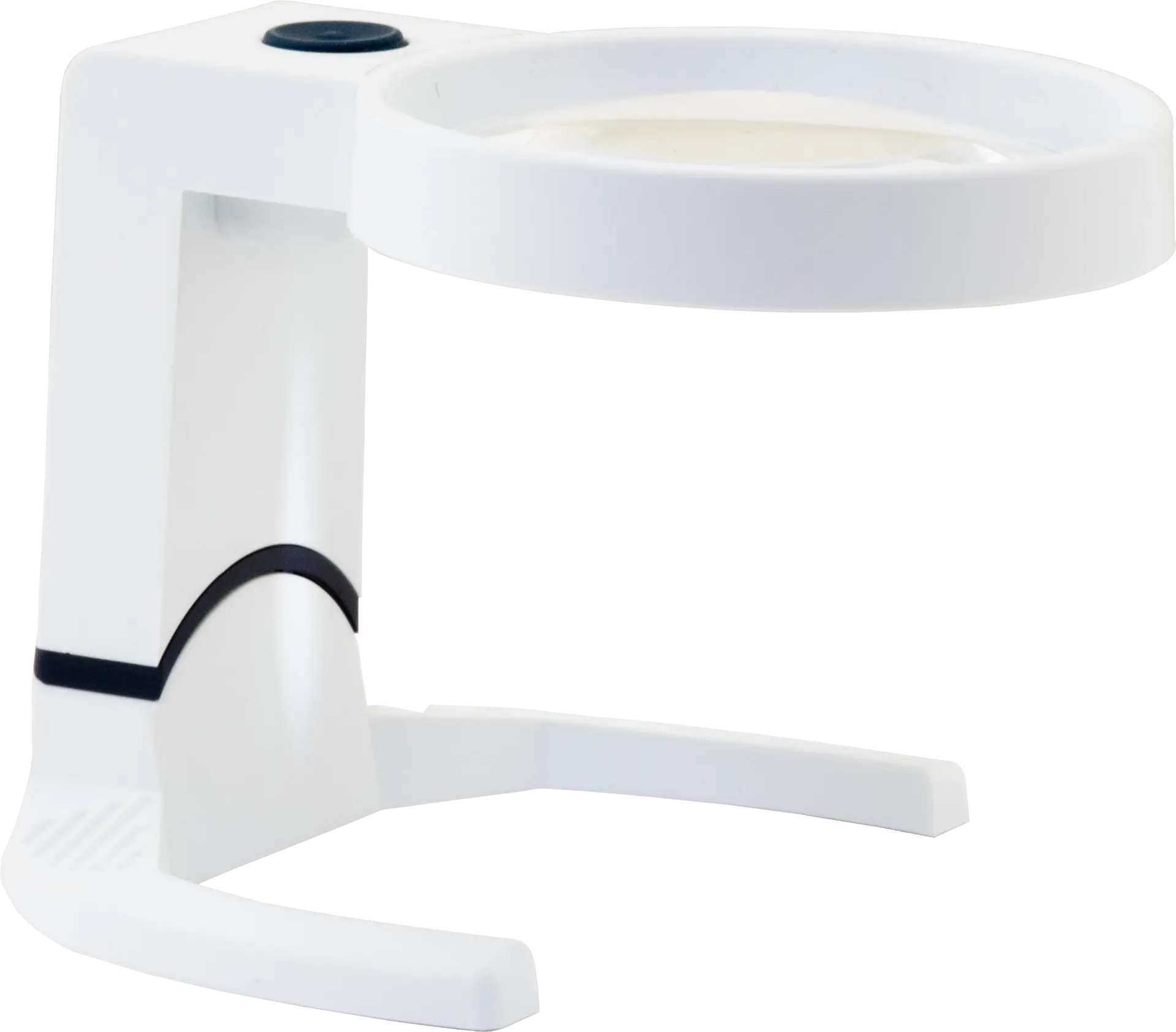Lupa iluminada Hi-Power con soporte ∅80 mm