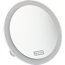 Single-sided mirror with suction cups and 10x magnification