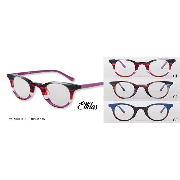 [BV09.CR.03] Gafas prismáticas Eklas (Cristal, +3.00)