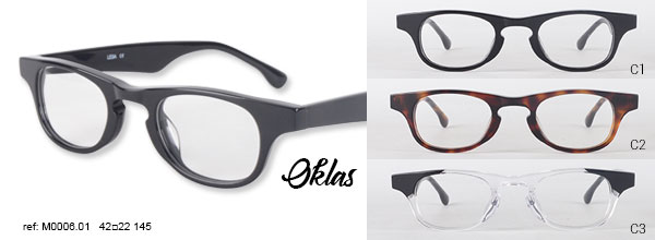 [BV08.C1.03] Lunettes prismatiques Oklas (Black (C1), +3.00)