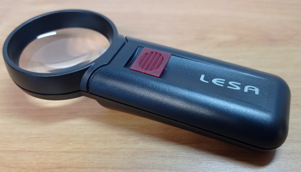 Beleuchtete Lupe 6x 30mm (Serienende)