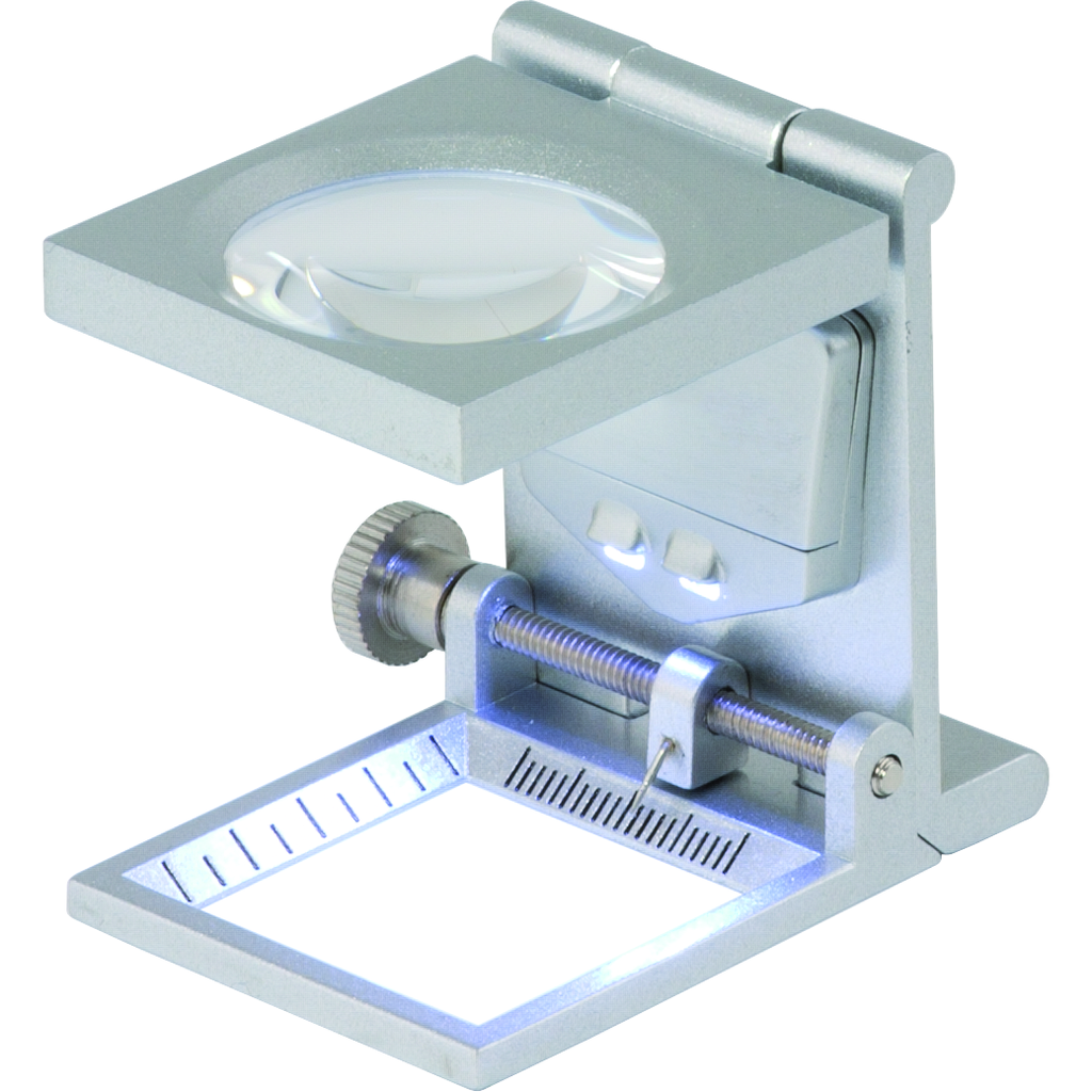 [L0401.27L] LED Line Tester aluminium with countdown.