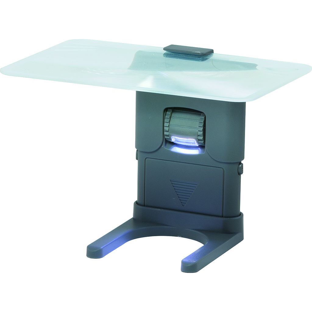 LightyStand PureLoupe, rechteckig 1.8x Fresnel-Lupe