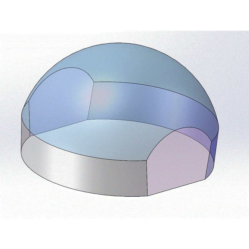 [L1232.45] Loupe Fond Clair légère 45mm