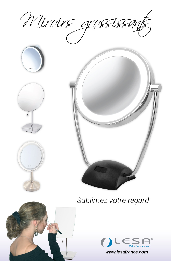 "Miroirs grossissants" 400x610mm