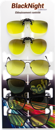 [TOFCM.UND] Totem Unisex Clip-on / Black Night Frames