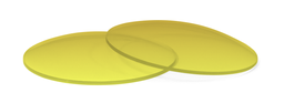 [FL] Pair of CR39 UV400 tinted flat lenses