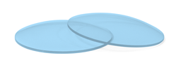 [FL] Par de lentes planas CR39 UV400 tintadas