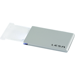 [L0018.44] Pocket lupa "Slim Pocketlite" 42x42mm 2x LED